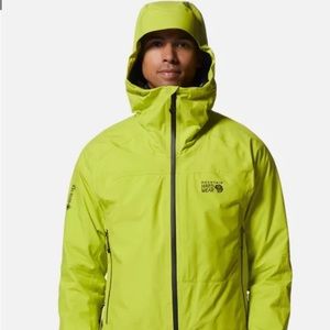 Mountain Hardwear Stretch Ozonic Jacket (xxl) Green